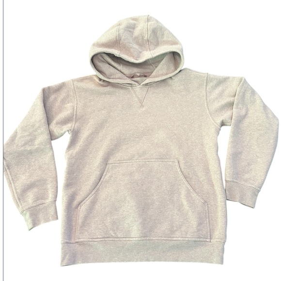 Lululemon🍋 All Yours Heathered Pink Taupe Fleece Hoodie Size 6 - Picture 5 of 8